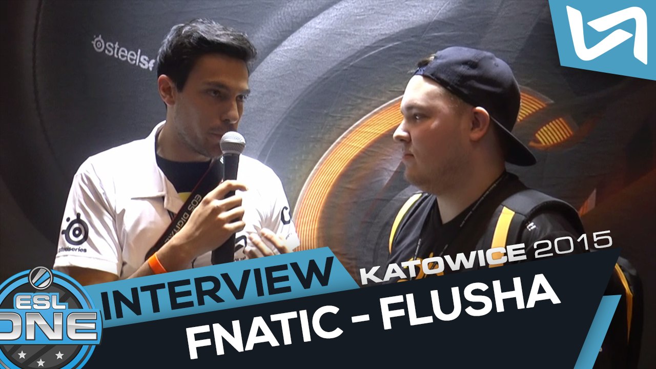 Interview flusha (ESL One Katowice)