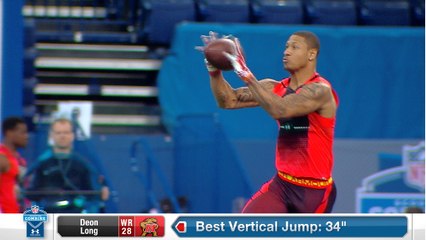 2015 Deon Long's 2015 NFL Combine Workout 🏈 | Maryland WR in Action