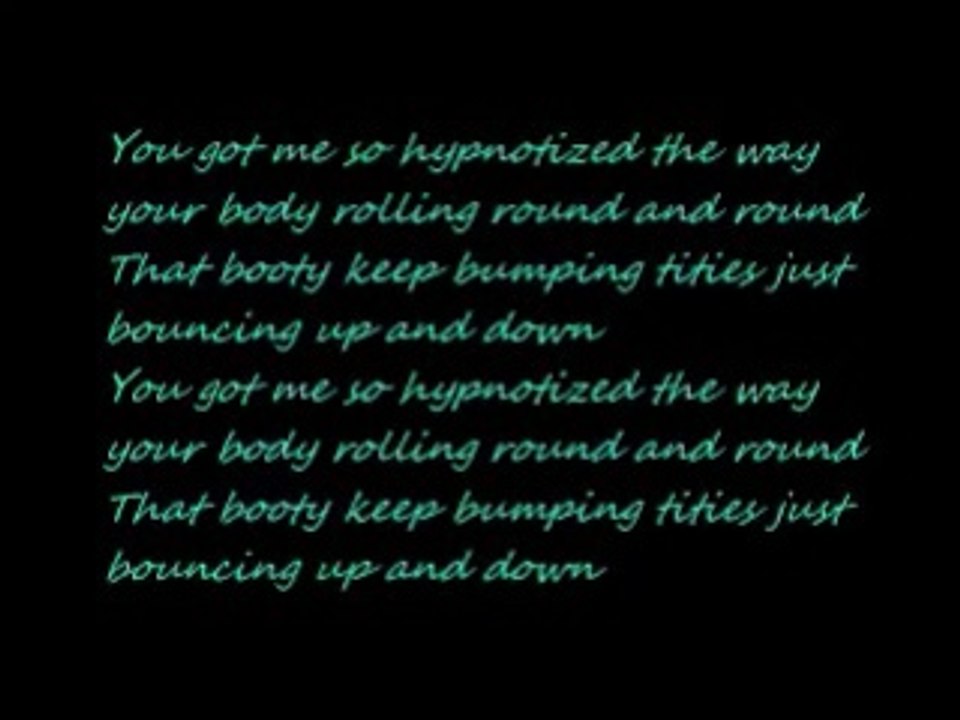 Hypnotized- Akon ft. Plies Lyrics