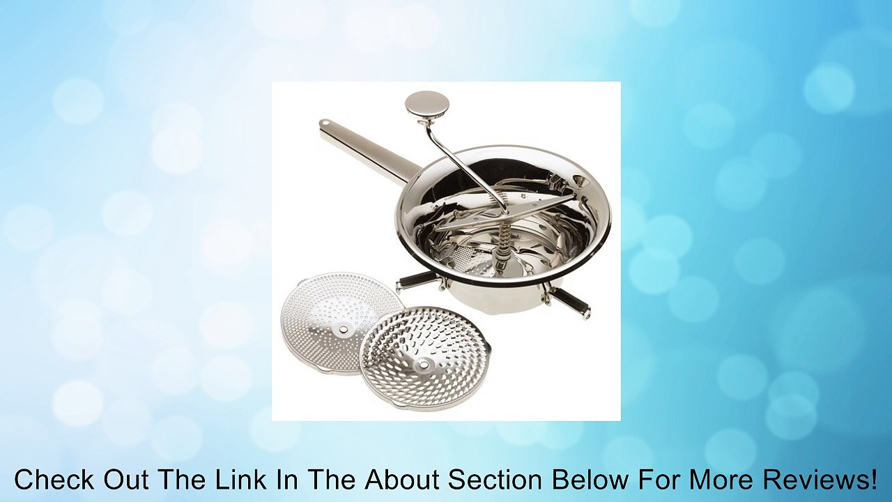 MIU France Stainless Steel Food Mill Review