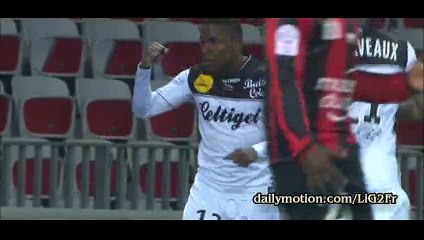 Goal Mandanne - Nice 1-2 Guingamp - 13-03-2015