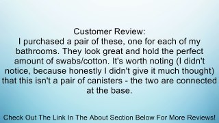 Acrylic Cotton Ball and Swab Holder Review