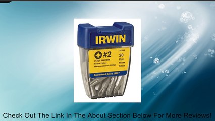 Irwin 357220 #2 Square Bit Tip, 20 Pack Review