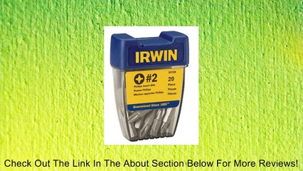 Irwin 357120 #2 Drywall Bit Tip, 20 Pack Review