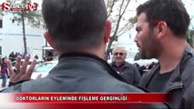 Doktorların eyleminde 'fişleme' gerginliği