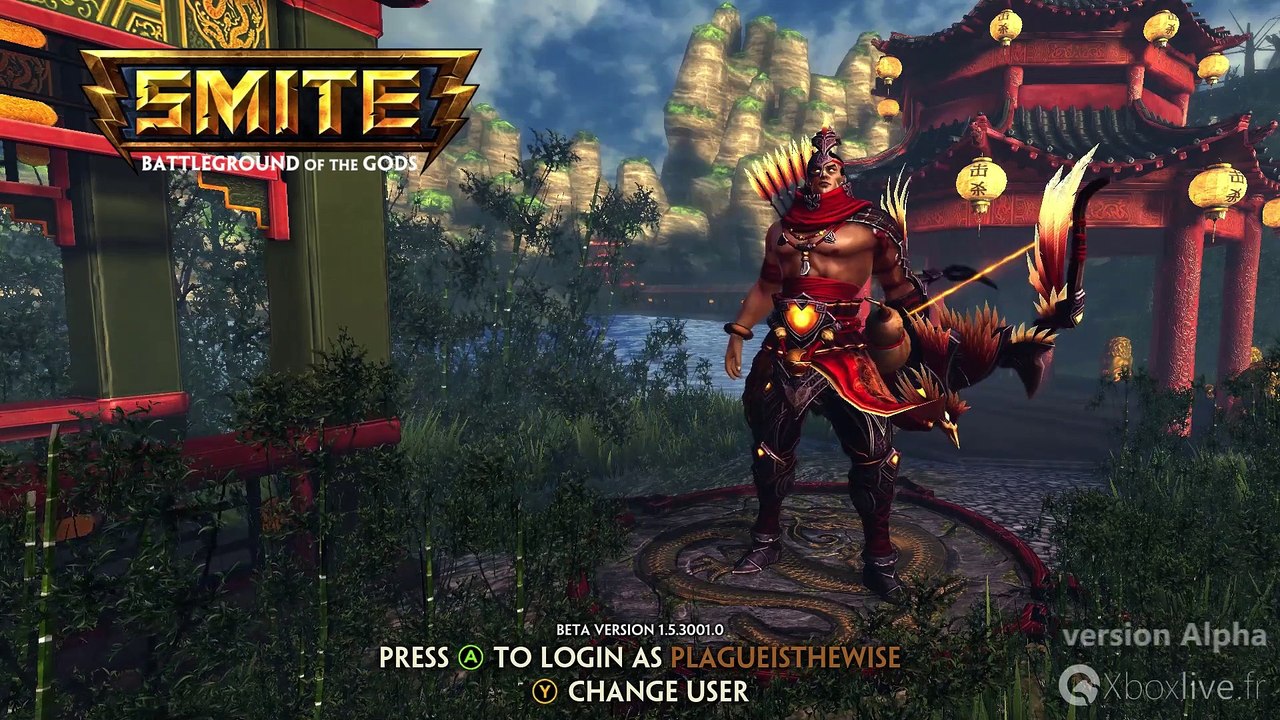 Test de la version Alpha Smite sur Xbox One Didactitiel