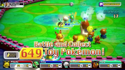 Pokemon Rumble U Gameplay Trailer