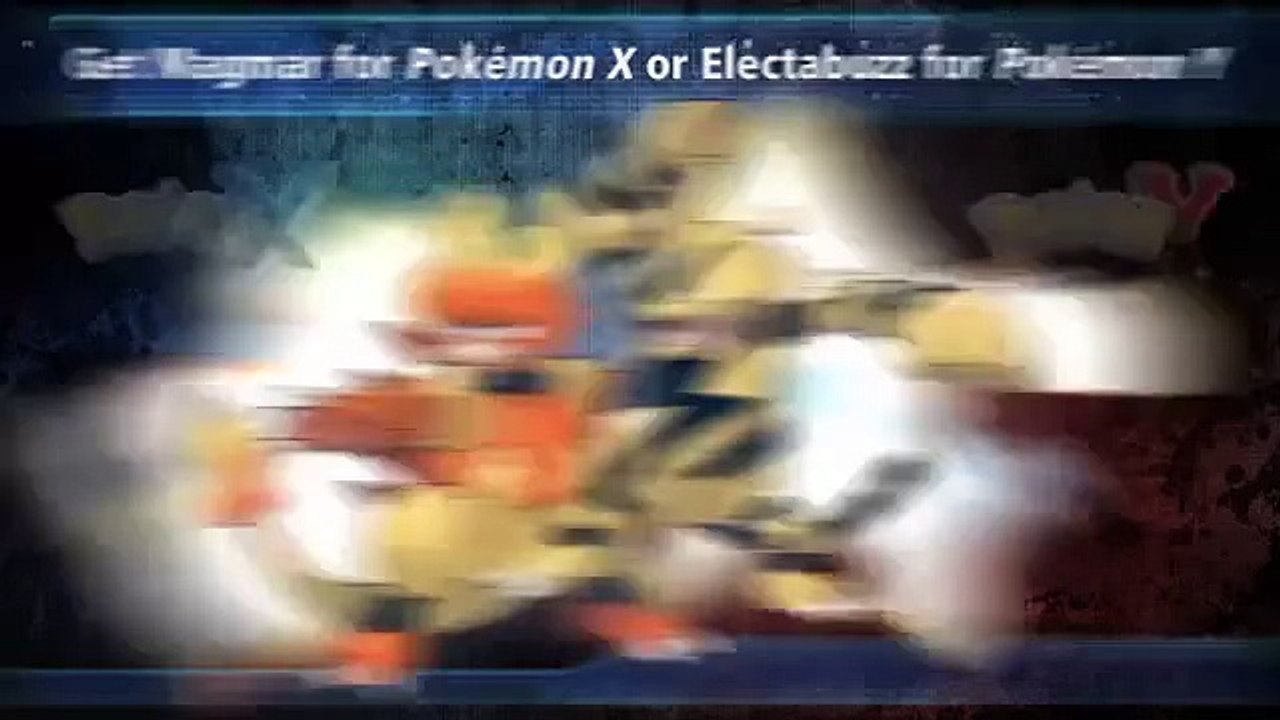 Pokémon X - Pokémon Y Magmar and Electabuzz Trailer