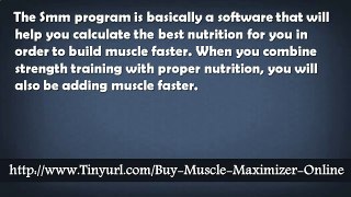 Somanabolic Muscle Maximizer Results - The Muscle Maximizer Training And Fitness Program