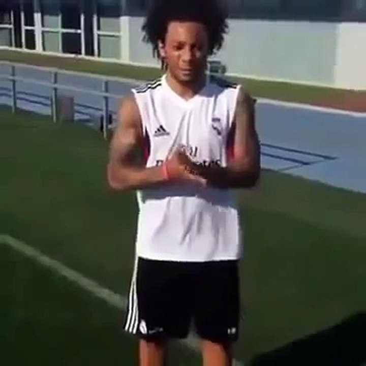 Marcelo Ice Bucket Challenge ft. Cristiano Ronaldo Nominates Neymar,Lionel Messi