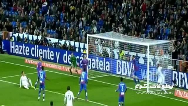 رد فعل غير مفهوم من كريستيانو رونالدو بعد هدف جاريث بيل في مرمى ليفانتي