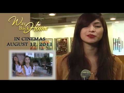 Gerald, Sarah , Direk Cathy , Angel & John Lloyd talk about Way Back Home