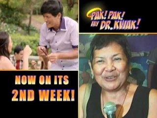 Pak Pak My Dr. Kwak now on its 2nd week (Lahat ay pumila at manonood na)