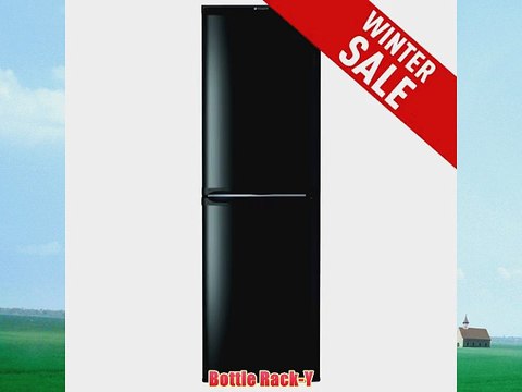 Hotpoint - Ice Diamond 55cm Fridge/Freezer Black