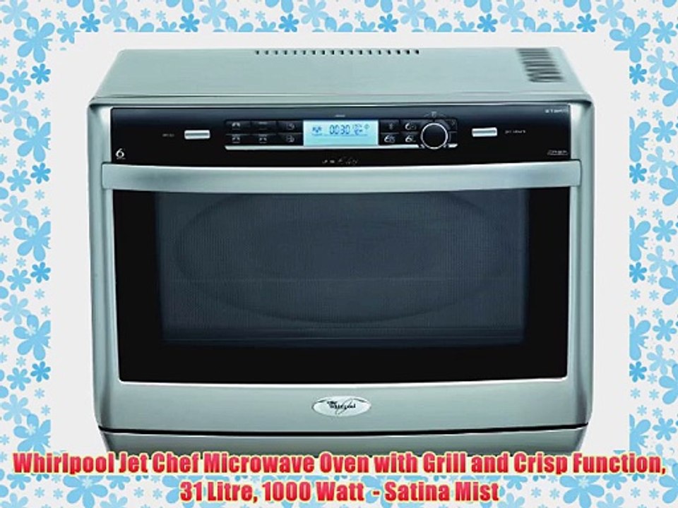Whirlpool Jet Chef Microwave Oven with Grill and Crisp Function 31