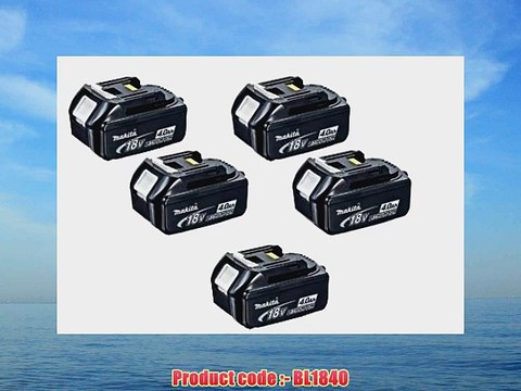 Makita BL1840 18V 4.0Ah Li-Ion Battery (196399-0) (5)