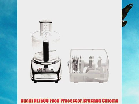 Dualit XL1500 Food Processor Brushed Chrome