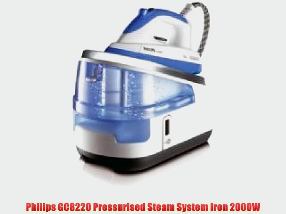 Philips GC8220 Pressurised Steam System Iron 2000W