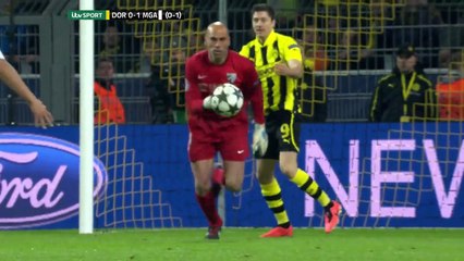 ملخص مباراة دورتموند 3-2 ملقا - اياب ربع نهائي دوري ابطال اوروبا 2012/2013
