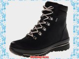 Ecco Womens Hill Black/Black Quarry/Textile Boots Black Schwarz (BLACK/BLACK) Size: 41