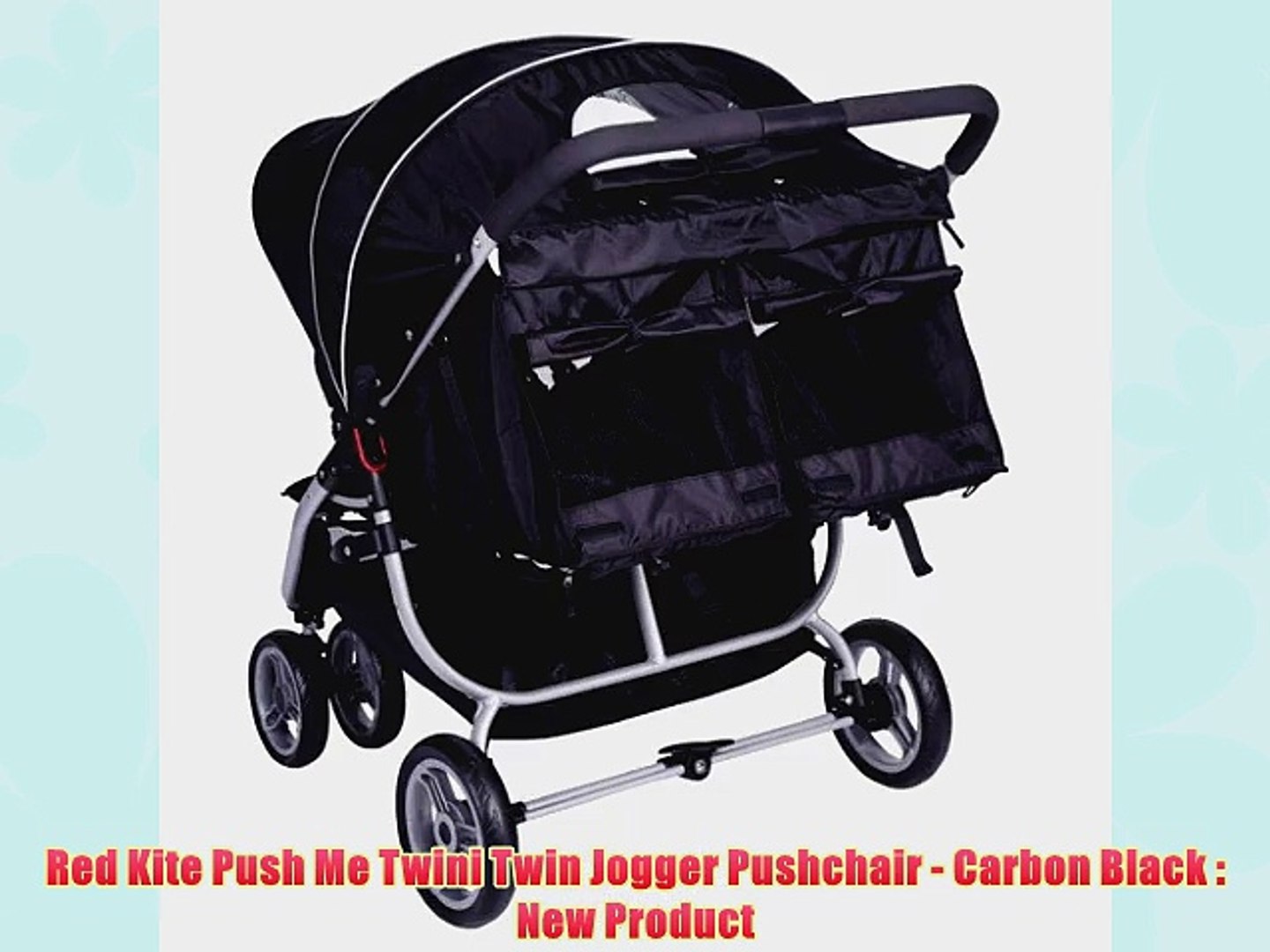 red kite twin pram