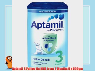 Aptamil 3 Follow On Milk from 6 Months 6 x 900gm