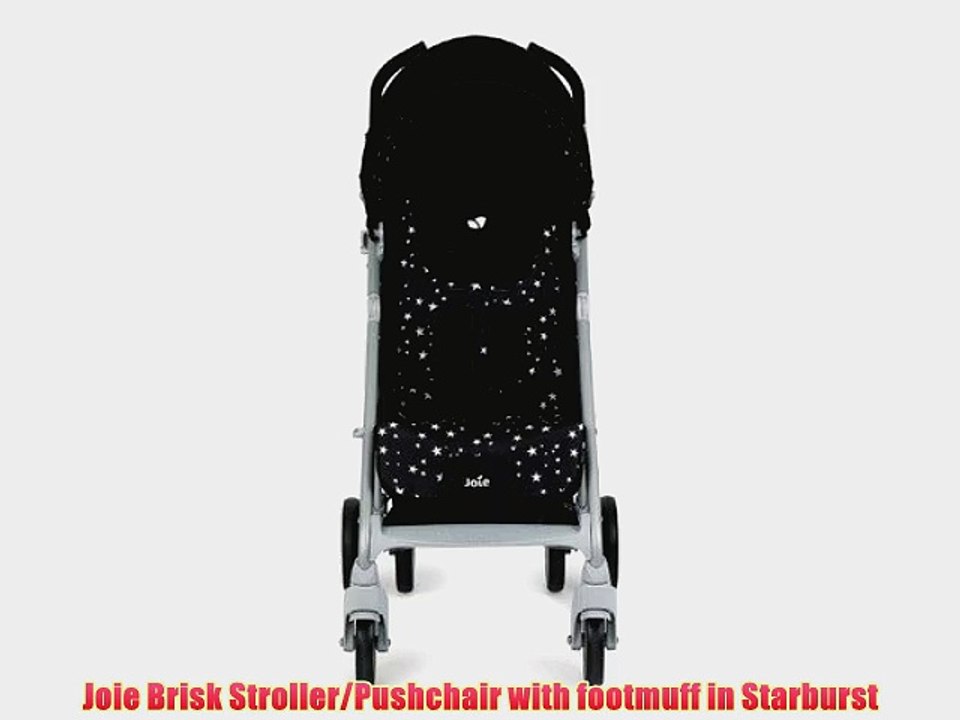 joie stroller with footmuff