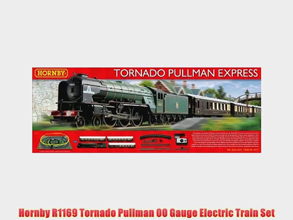 Hornby R1169 Tornado Pullman 00 Gauge Electric Train Set