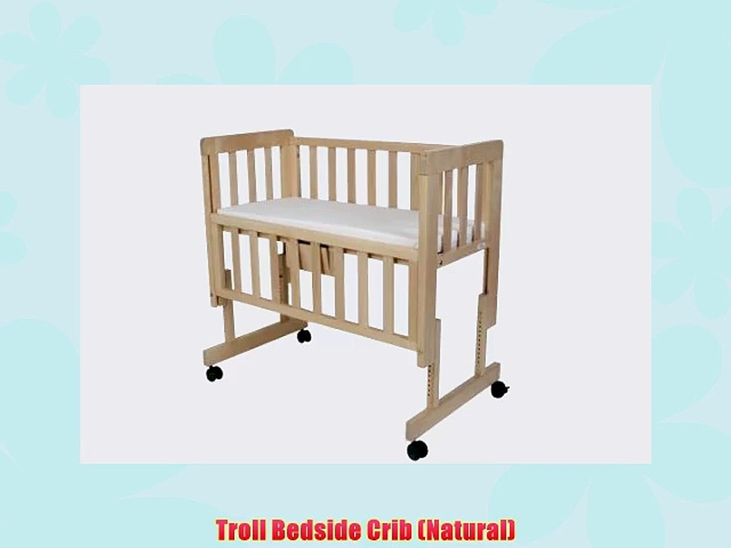 Troll Bedside Crib (Natural) - video Dailymotion