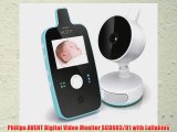 Philips AVENT Digital Video Monitor SCD603/01 with Lullabies