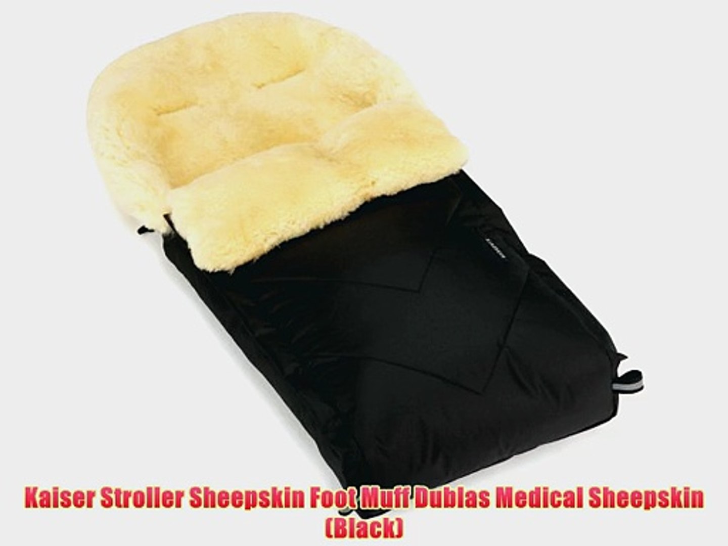 kaiser lambskin footmuff