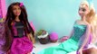 Barbie Endless Curls Doll Hair Style Disney Frozen Queen Fun Playing Playset Cookieswirlc