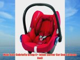 Maxi-Cosi CabrioFix Group 0  Infant Carrier Car Seat (Intense Red)