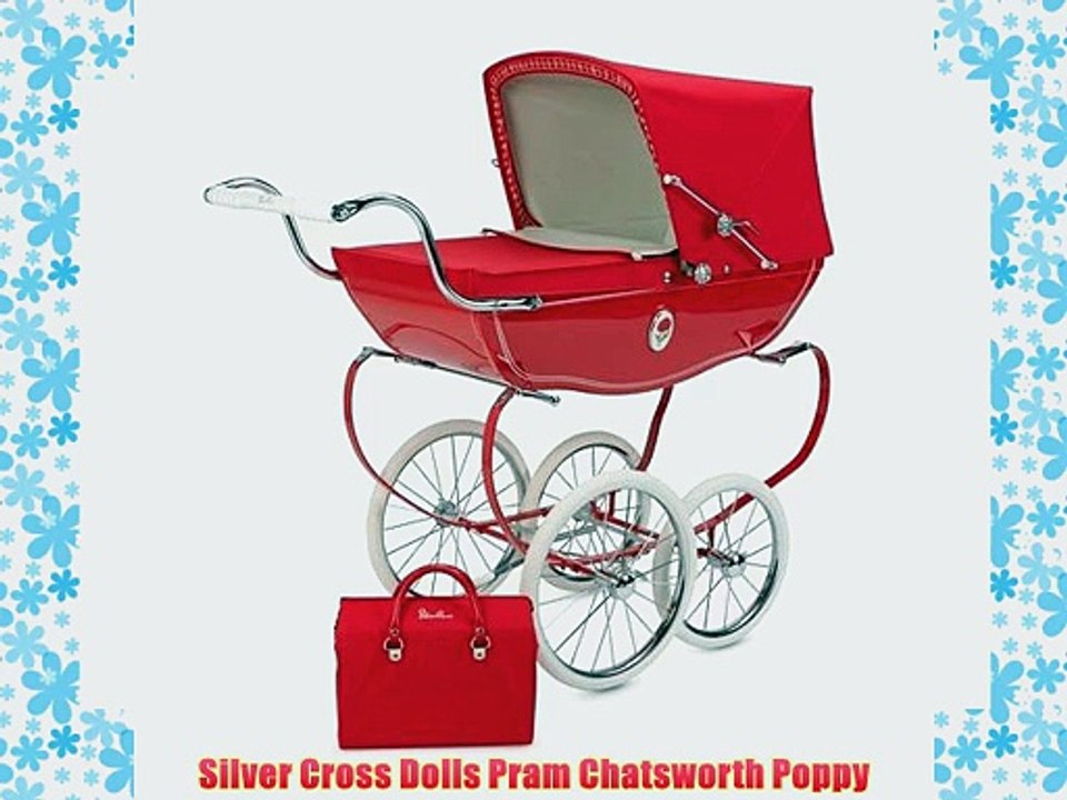 Silver Cross Dolls Pram Chatsworth Poppy