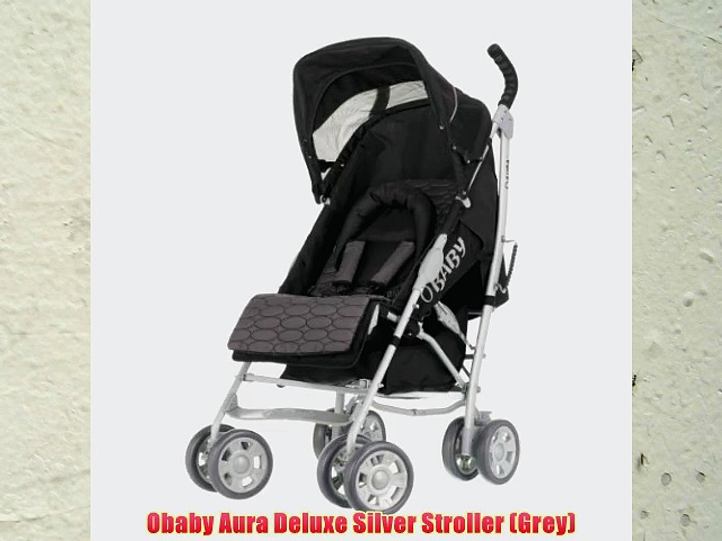 obaby twin stroller with footmuffs
