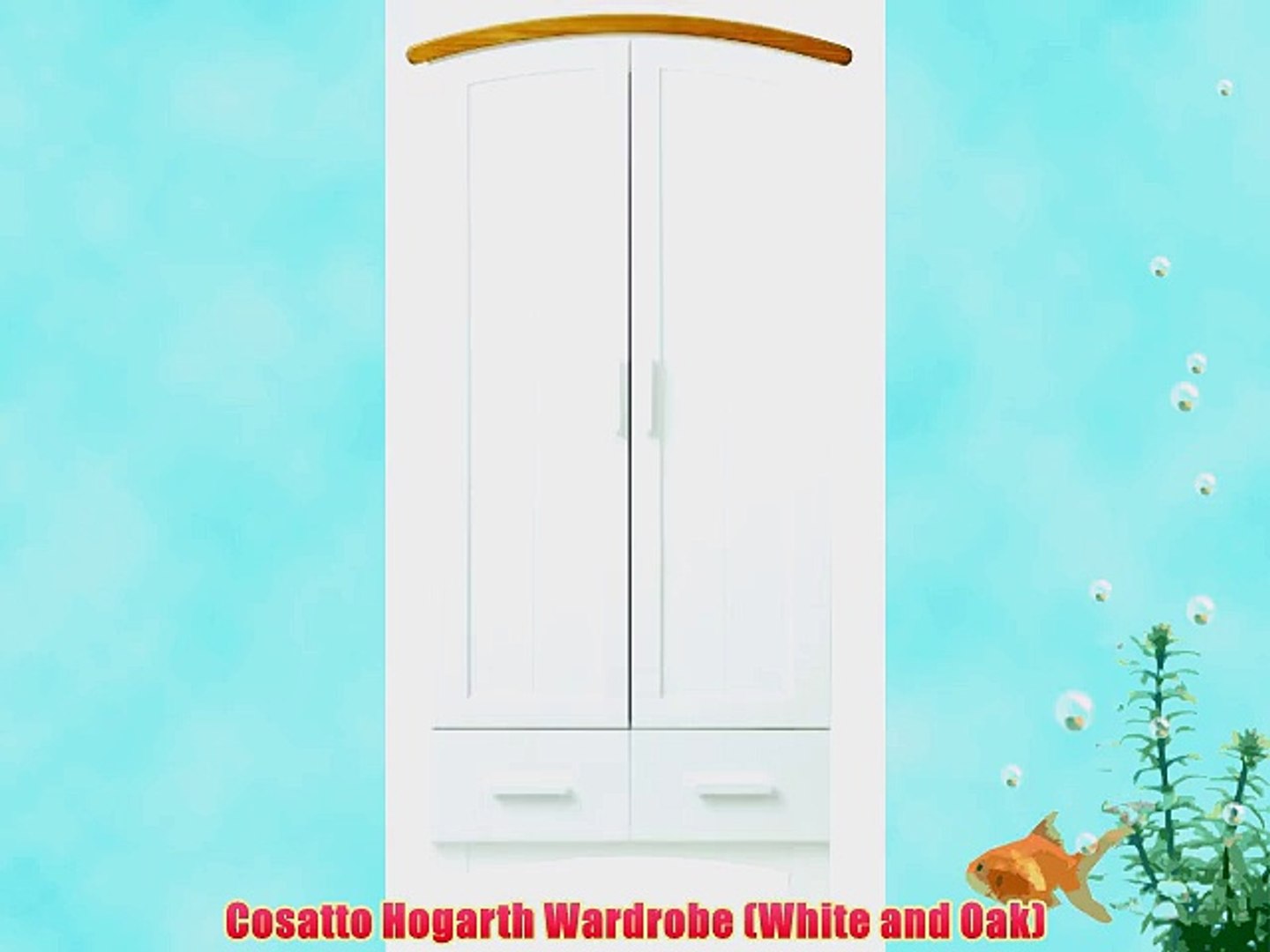 Cosatto Hogarth Wardrobe White And Oak Video Dailymotion