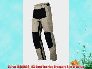 Nerve 15110605_03 Bout Touring Trousers Size M Beige