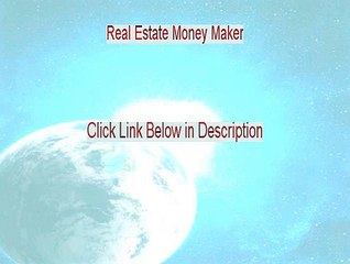 Real Estate Money Maker Review [Watch my Review]