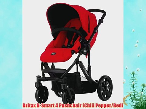 Britax B-Smart 4 Pushchair (Chili Pepper/Red)