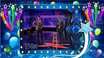 David & Leeman- Howie Mandel Can't Read When Magicians Squeeze His Skull - America's Got Talent 2014