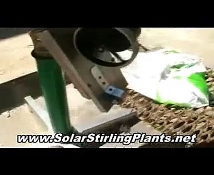 Solar Stirling Motor - Solar Stirling Generator - Solar Stirling Power- Solar Stirling Plant