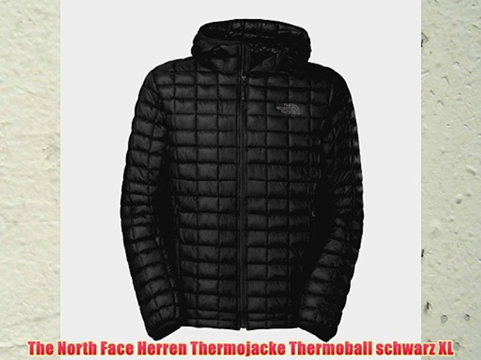 The North Face Herren Thermojacke Thermoball schwarz XL