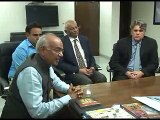 Gujarat CM Meets  US Cyber Security Expert Mr Howard Schmidt