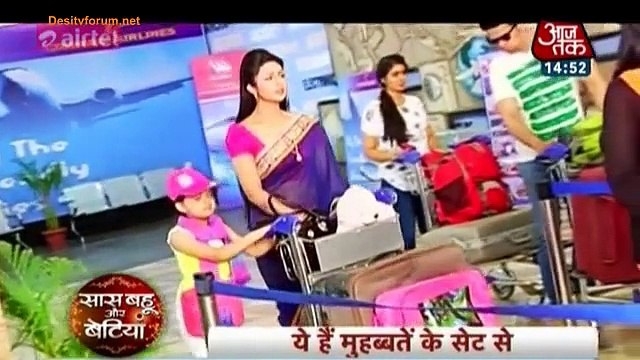 Yeh Hai Mohabbatein Ishita Le Chali Ruhi Ko America 13th March 2015