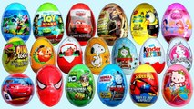 SURPRISE EGGS Spiderman Mickey Mouse Super Giant Giant Surprise Eggs With Paw Patrol a Sur