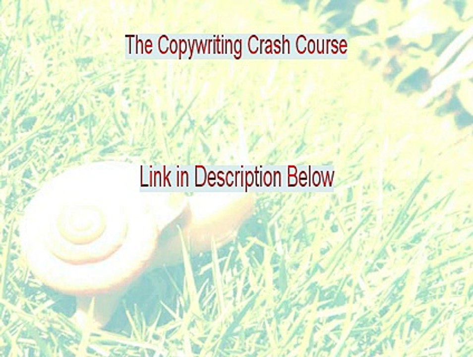 The Copywriting Crash Course Download Free (Download Here)