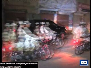 کراچی گلستان جوہر میں رینجرز کا سرچ آپریشن، 17 مشتبہ افراد گرفتار