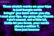 Kardinal Offishall ft Akon- Body Bounce with lyrics on screen