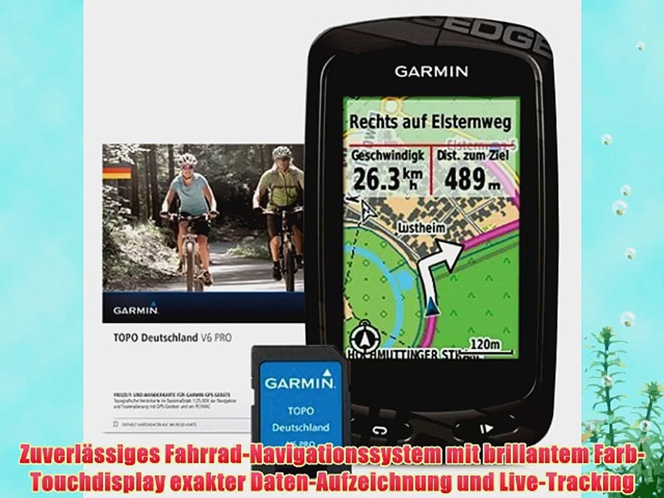 Garmin GPS Radcomputer Edge 810 Bundle 020-00178-02
