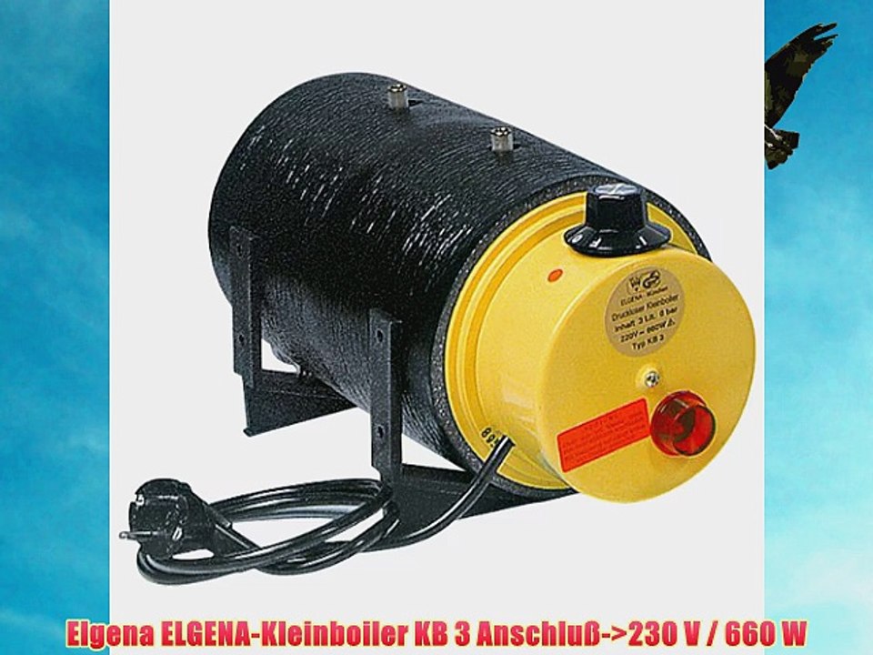 Elgena ELGENA-Kleinboiler KB 3 Anschlu?->230 V / 660 W